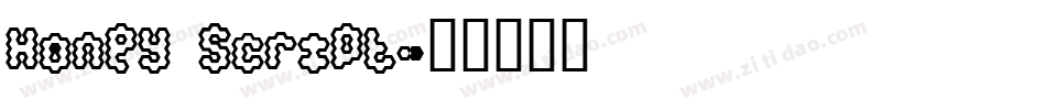 Honey Script字体转换